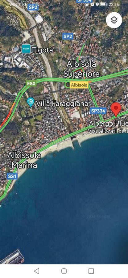 Albergo Blue Fish Albisola Superiore Zewnętrze zdjęcie