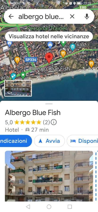 Albergo Blue Fish Albisola Superiore Zewnętrze zdjęcie